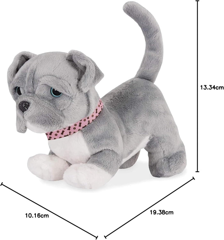 Our Generation BD37801Z - Pitbull Welpe Puppy - beweglich Pitbull Pup, Pitbull Pup