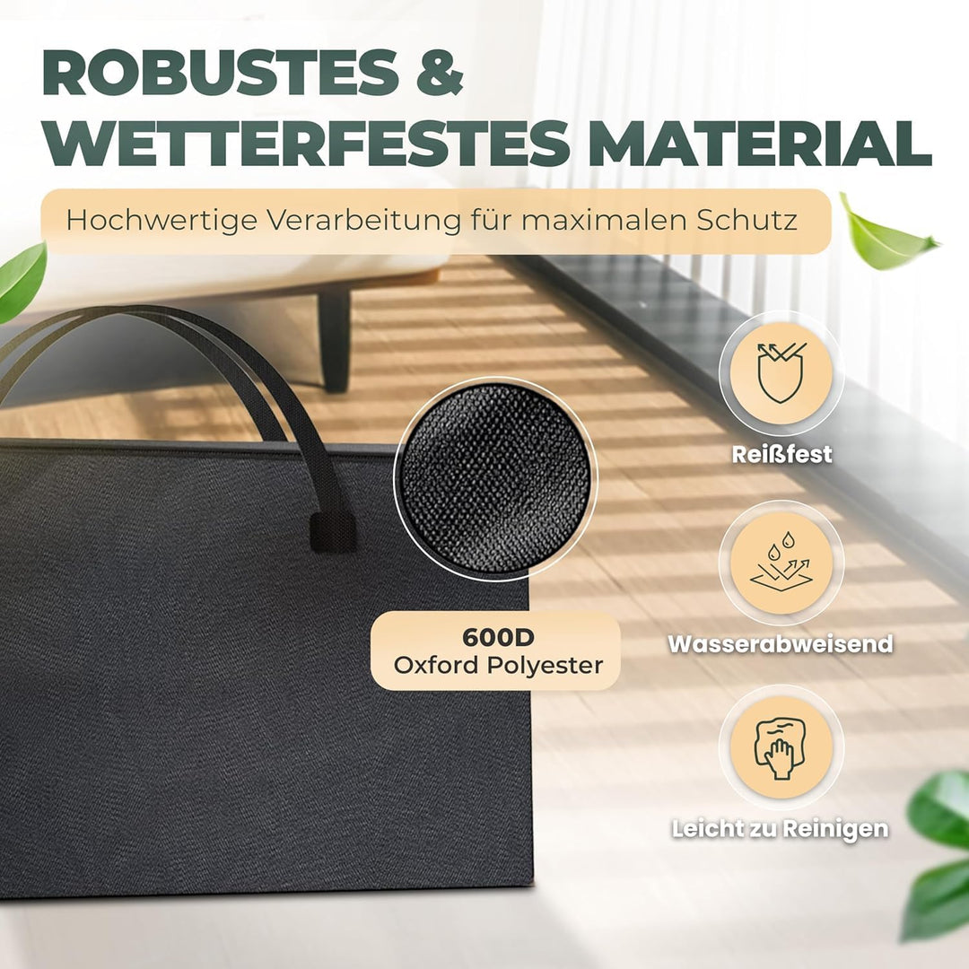 Celeko Home Palettenkissen Aufbewahrung 120 x 30 x 80 cm Aufbewahrungstasche XXL Oxford Polyester 60