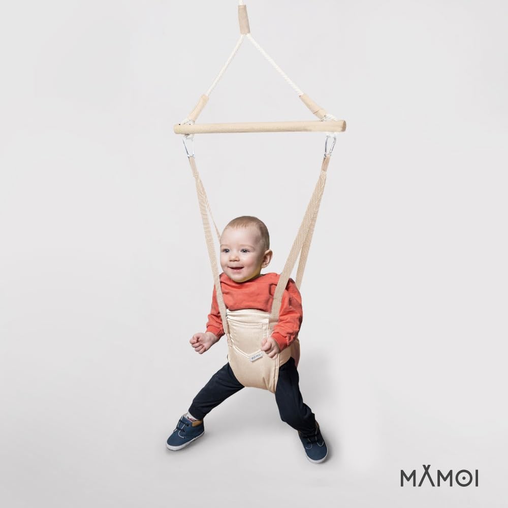 MAMOI® Türhopser Baby ab 6 Monate, Hopser Baby Jumper Bouncer, Babyschaukel für türrahmen, Schaukel