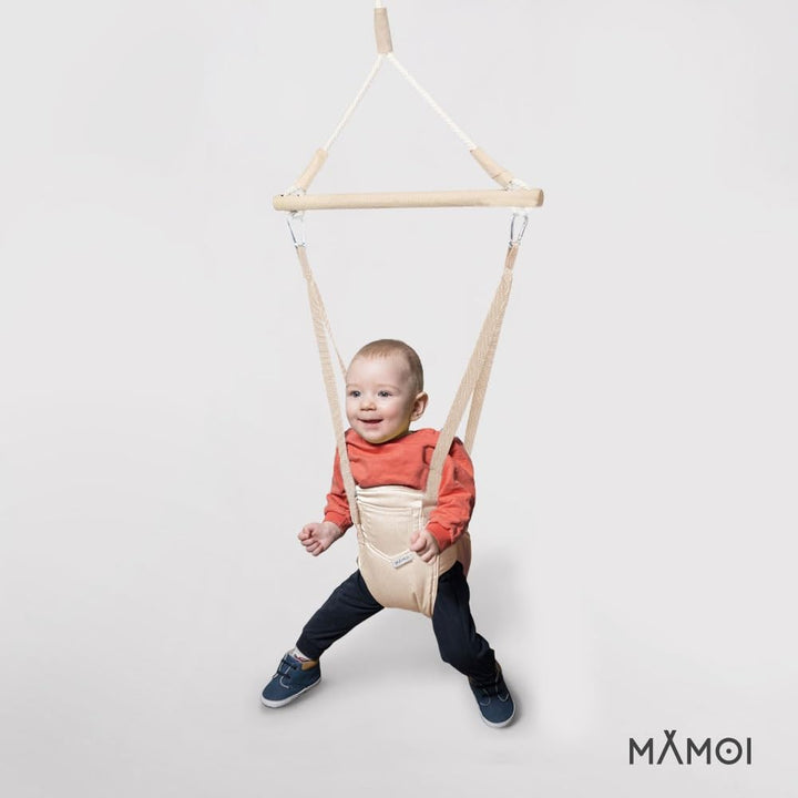 MAMOI® Türhopser Baby ab 6 Monate, Hopser Baby Jumper Bouncer, Babyschaukel für türrahmen, Schaukel