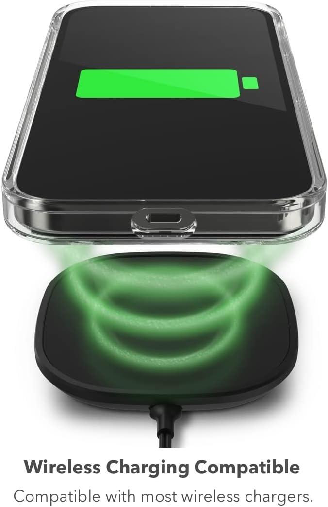 Gear4 ZAGG Crystal Palace Snap Case - Clear iPhone Case, D30 Drop Protection (13ft/4m), Anti-Vergilb
