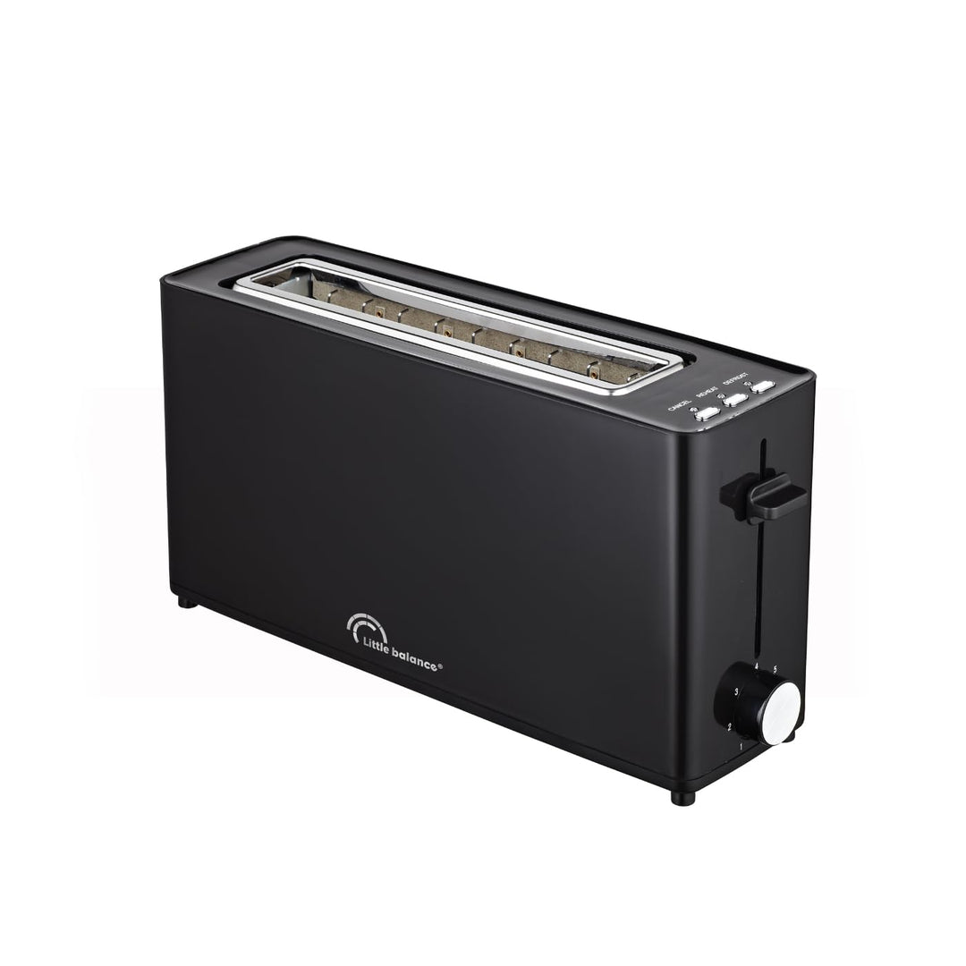 LITTLE BALANCE 8828 Happy Toast, Toaster, 1 langer Schlitz, 1 Baguettescheibe, Thermostat mit 7 Posi