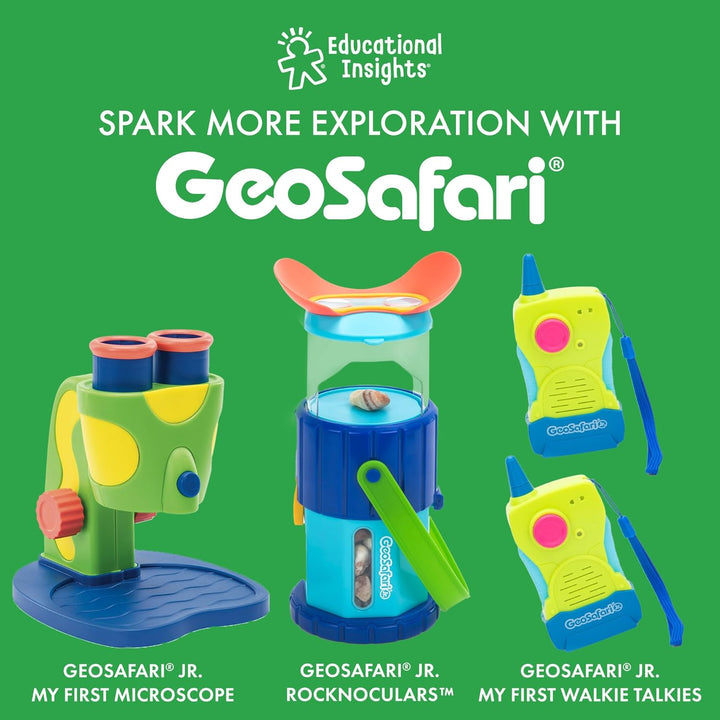 Learning Resources EI-5131 GeoSafari Jr. – Mein erstes Spielzeugteleskop, Mint, Spielzeug-Teleskop f