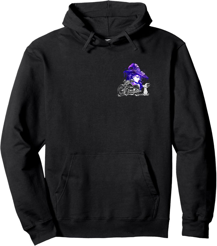 Mein Besen ist kaput Also fahre ich jetzt Motorrad Halloween Pullover Hoodie