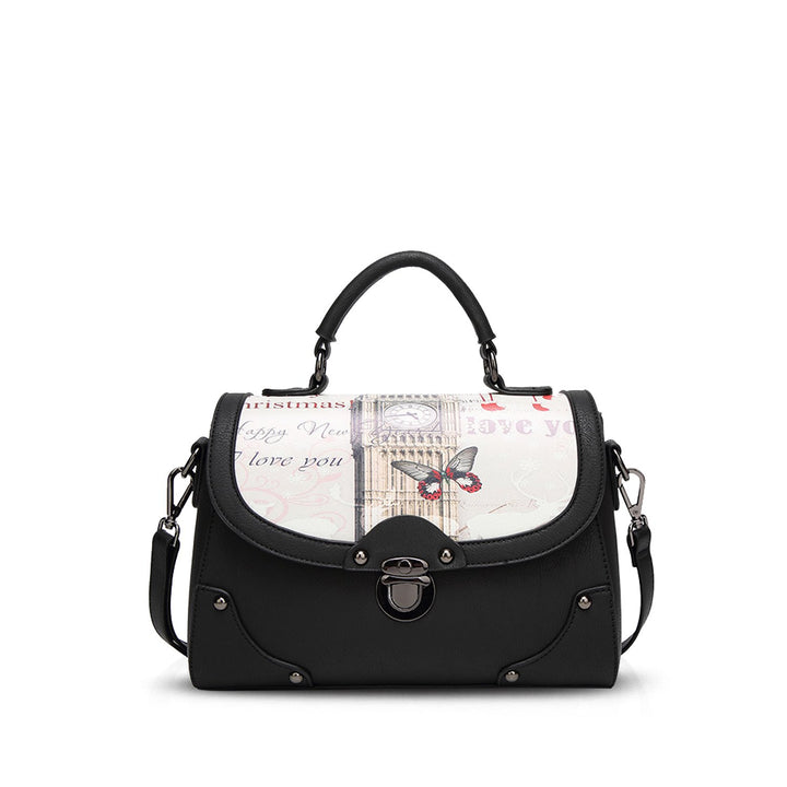 NICOLE&amp;DORIS Elegant Stilvoll Damen Handtaschen Tote Umhängetasche Schultertaschen Henkeltaschen Tas
