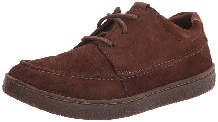 Clarks Herren Hodson MocOxford 41.5 EU Dunkelbraunes Wildleder, 41.5 EU Dunkelbraunes Wildleder