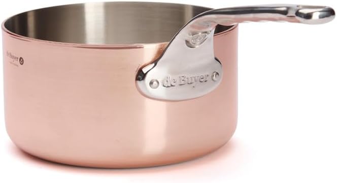 De Buyer - 6406.18 - Kasserolle - 2 mm stark - 18cm, Braun
