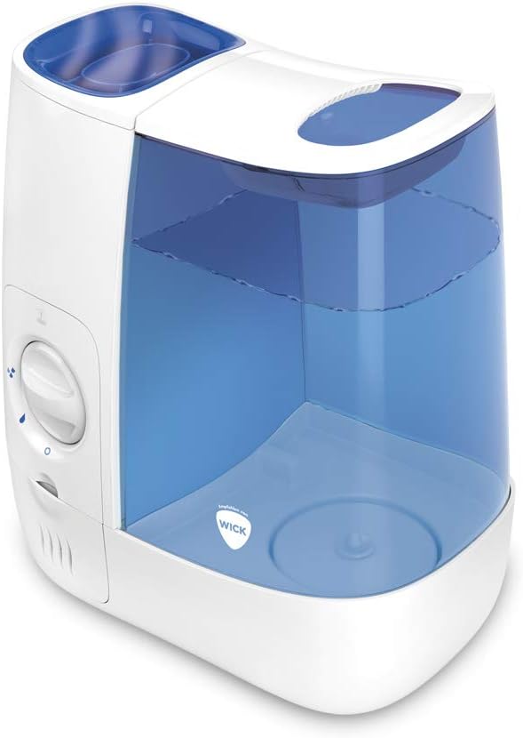 Wick Warmluft-Luftbefeuchter – 3,8-l-Wassertank – Angenehmerer Schlaf und leichteres Atmen – Bis zu
