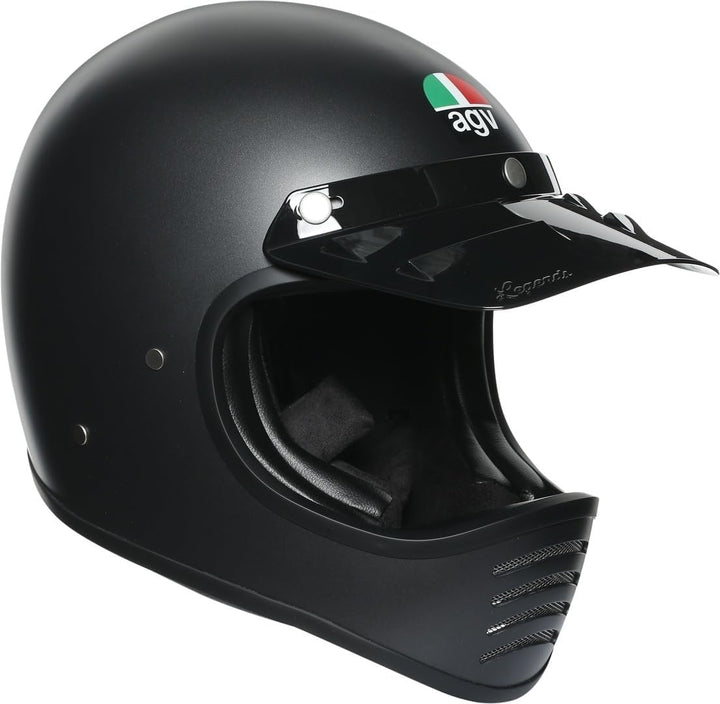 AGV Herren L Motorrad Helm XS MATT BLACK, XS MATT BLACK