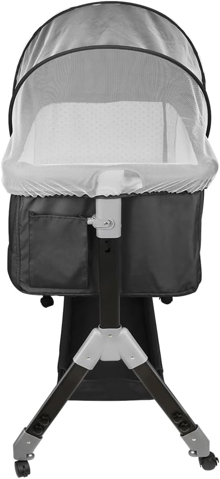 LANTUS Baby Beistellbett,Kompatibel mit verschiedenen Betten, Einfach zu Montieren und Transportiere