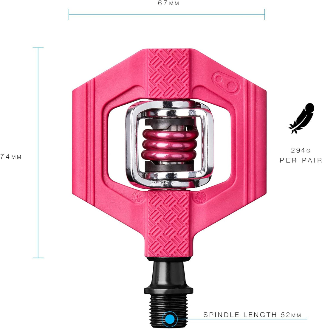 Crank Brothers 'CRANKBROTHERS Laufradsatz candy1-Pedal MTB Unisex Erwachsene Einheitsgrösse Pink/Pin