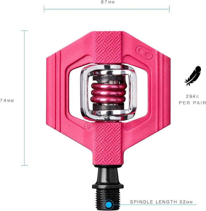 Crank Brothers 'CRANKBROTHERS Laufradsatz candy1-Pedal MTB Unisex Erwachsene Einheitsgrösse Pink/Pin