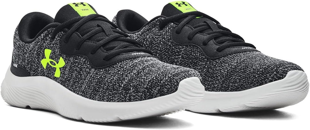 Under Armour Mojo 2 Visual Cushioning F107 Laufschuh Herren 41 EU Black Black Lime Surge, 41 EU Blac