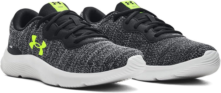 Under Armour Mojo 2 Visual Cushioning F107 Laufschuh Herren 41 EU Black Black Lime Surge, 41 EU Blac