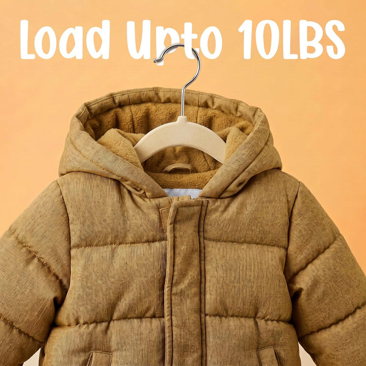 Utopia Home Kids Kleiderbügel Velvet (50 Pack) - 11 Inch Durable Baby Kleiderbügel für Closet - Perf