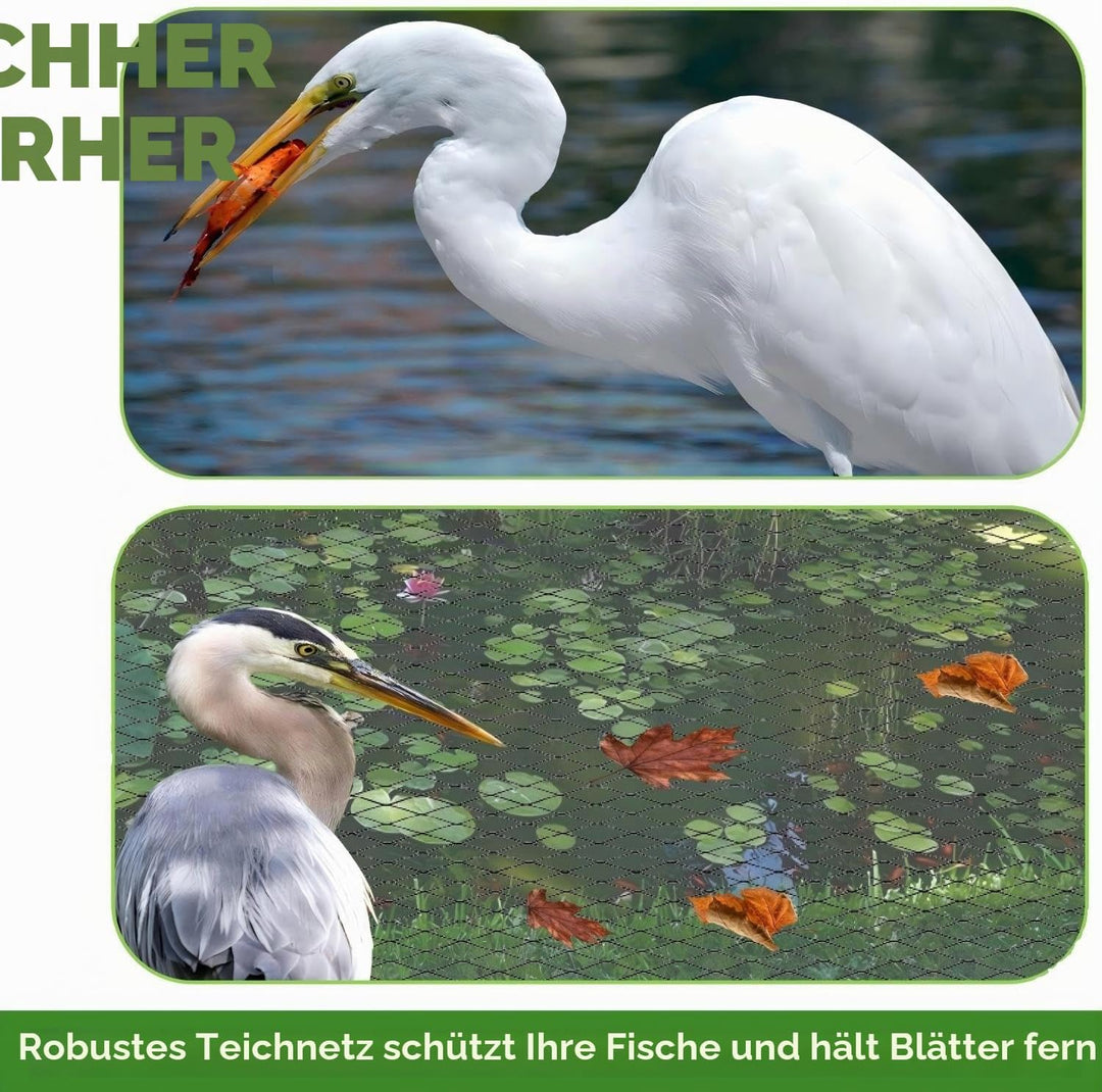 Teichnetz Feinmaschig, 4x6m Vogelnetze Vogelschutznetz, Taubennetz Balkon, Vogelschutznetz Engmaschi