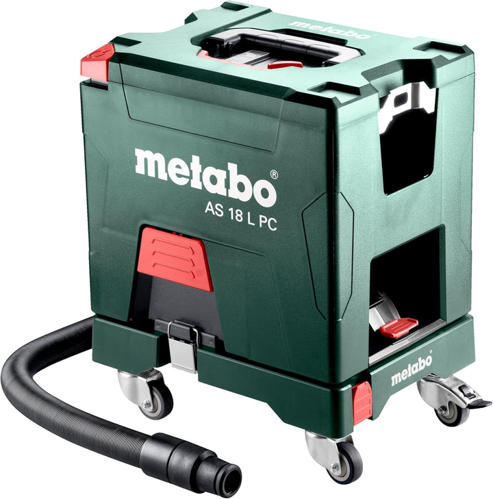 metabo Akku-Sauger AS 18 L PC – 602021850 – 18 V – Sauger mit manueller Filterabreinigung, Boost- un