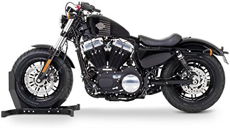2X Vorderradwippe/Roller Ständer Kompatibel für Vespa 946 / GTS 125 Easy-Plus bis 21" sw