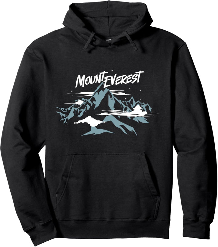 Mount Everest Himalaya Pullover Hoodie