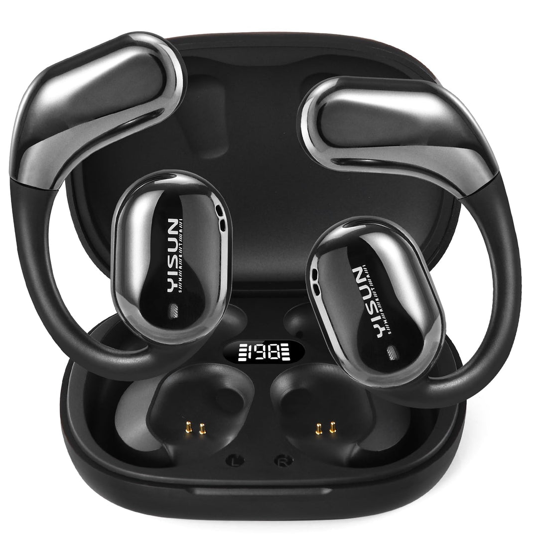 YISUN AI Kopfhörer Übersetzer, 5-in-1 Echtzeit-Übersetzung Earbuds in 163 Sprachen | 5 Übersetzungsm