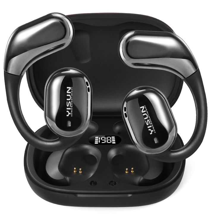 YISUN AI Kopfhörer Übersetzer, 5-in-1 Echtzeit-Übersetzung Earbuds in 163 Sprachen | 5 Übersetzungsm