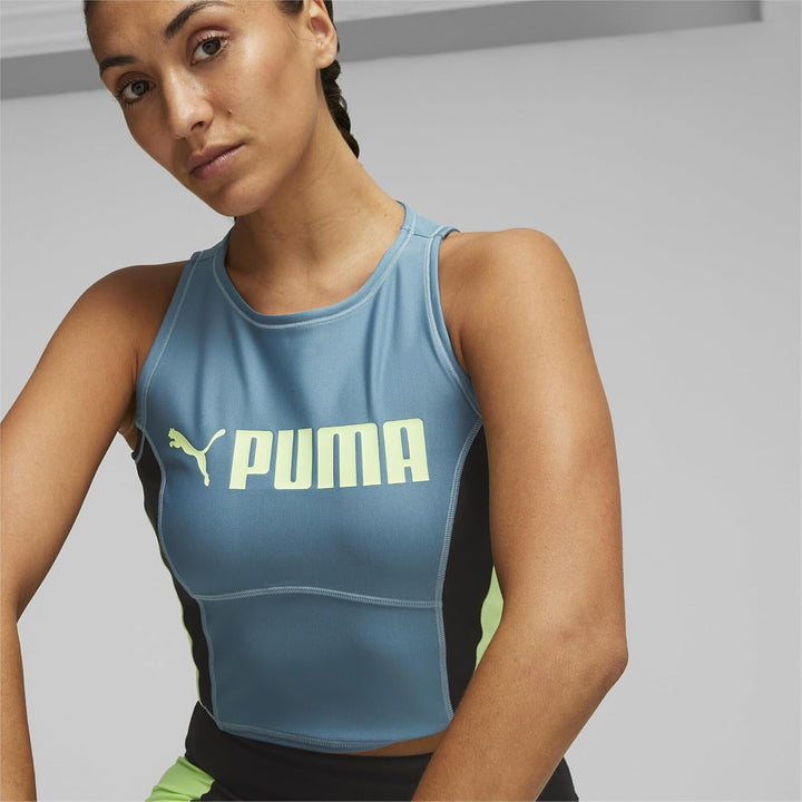 PUMA Damen Fit Eversculpt Tank Crop Top, XS