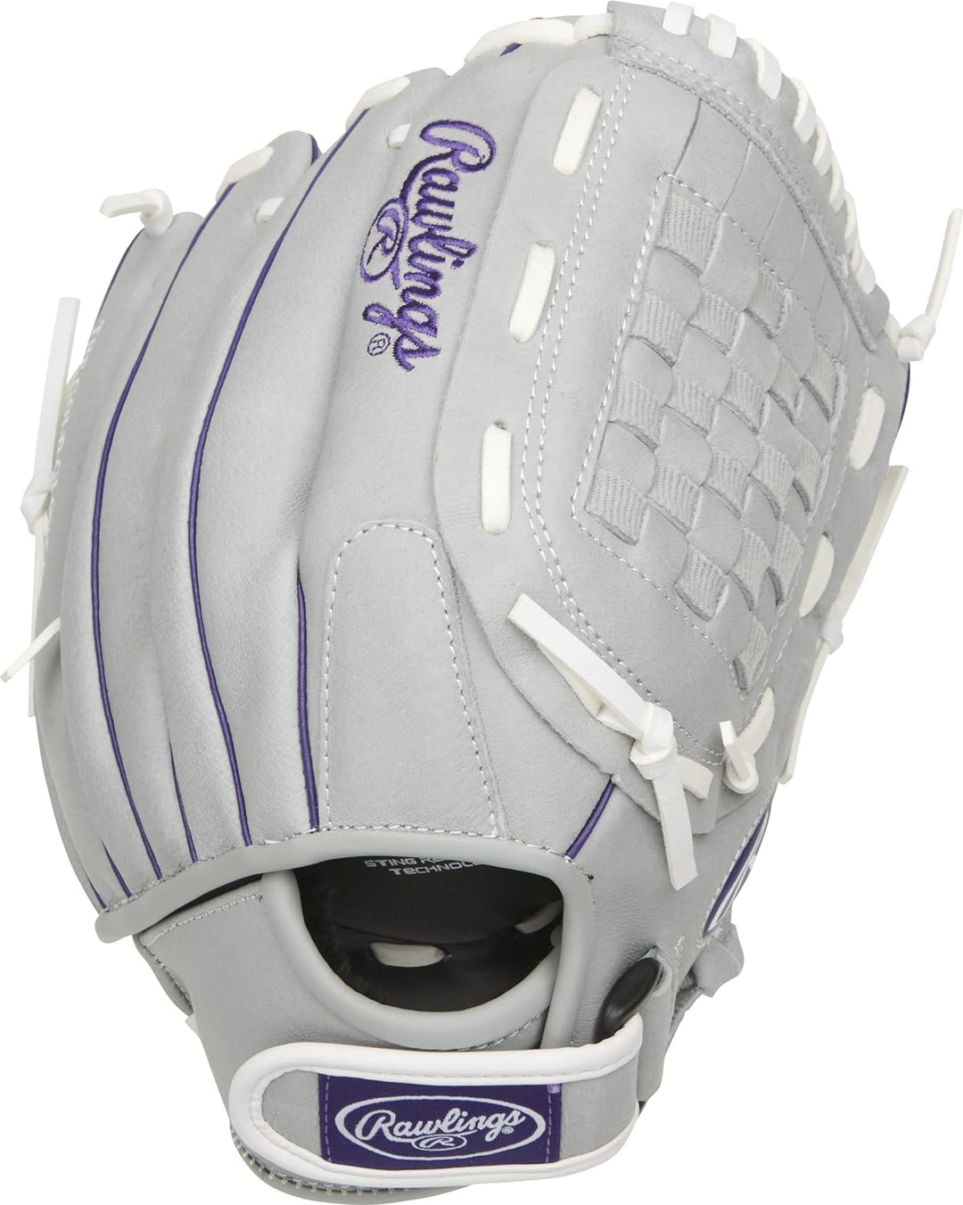 Rawlings Sure Catch Softball-Handschuh-Serie | Jugend | Mehrere Stile Rechte Hand Wurf 30,5 cm Viole