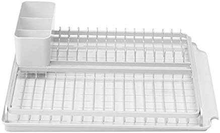 Brabantia Abtropfgestell, Aluminium/Kunststoff, Licht Grau, 13.4 x 50.6 x 39.8 cm L Light Grey, L Li