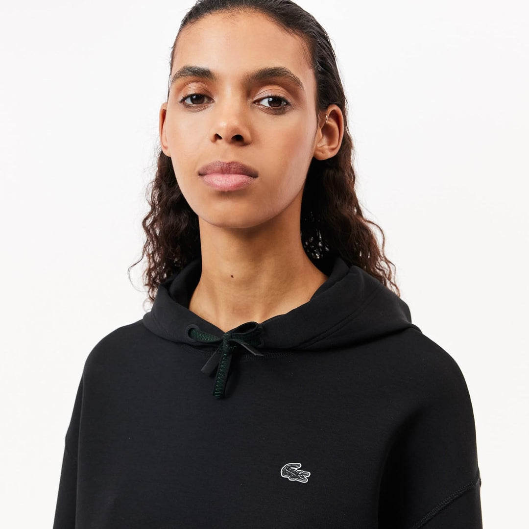 Lacoste Damen Sf0281 Sweatshirts, Schwarz, 38