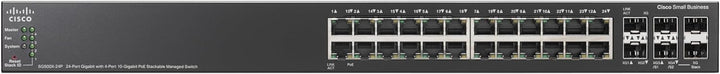 Cisco Small Business SG500X-24P - Switch - L3 - verwaltet - 24 x 10/100/1000 (PoE) + 4 x 10 Gigabit