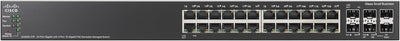 Cisco Small Business SG500X-24P - Switch - L3 - verwaltet - 24 x 10/100/1000 (PoE) + 4 x 10 Gigabit