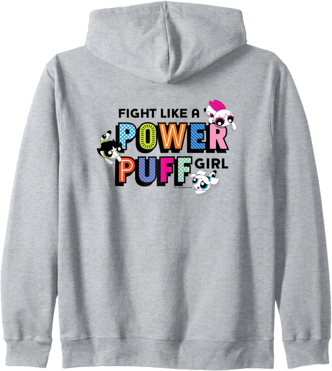 Powerpuff Girls Fight Like a Power Puff Girl Kapuzenjacke