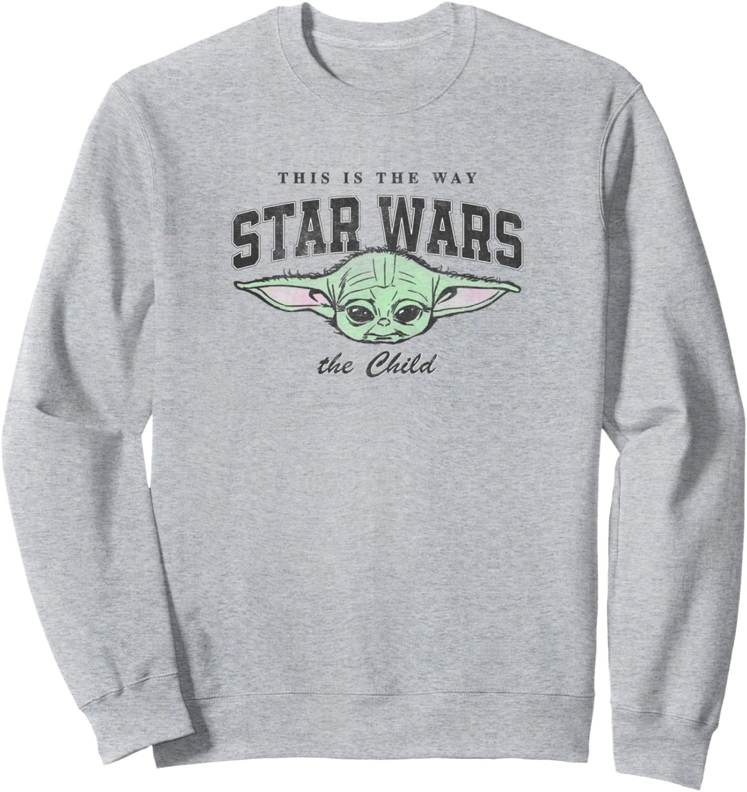 Star Wars: The Mandalorian The Child Floating Collegiate Sweatshirt