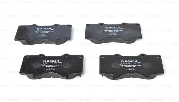 Bosch BP1064 Bremsbeläge - Vorderachse - ECE-R90 Zertifizierung - vier Bremsbeläge pro Set