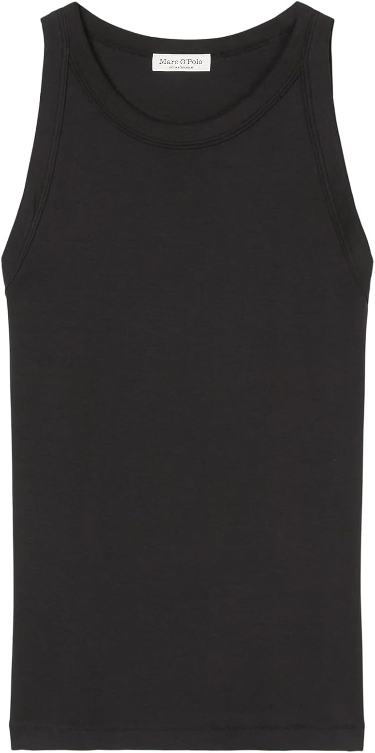 Marc O'Polo Damen T-Shirt XXS Schwarz, XXS Schwarz