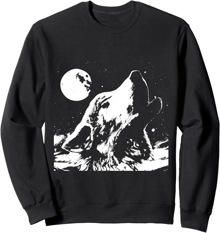 Wolf Design für Damen in allen Grössen Sweatshirt