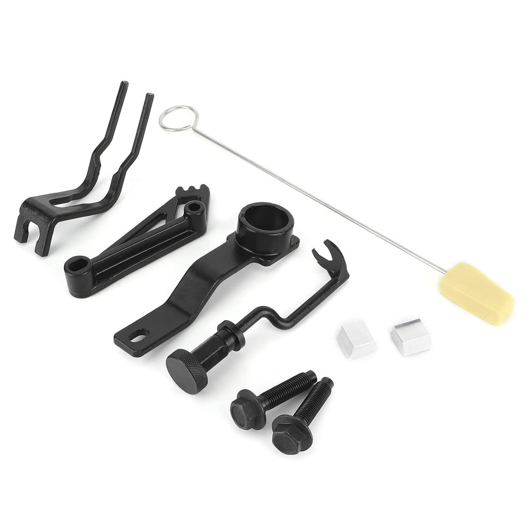 PUSOKEI 9Pcs / Set Cam Phaser Kurbelwellenposition Steuerkette Motorreparatur-Werkzeugsatz, für Ford