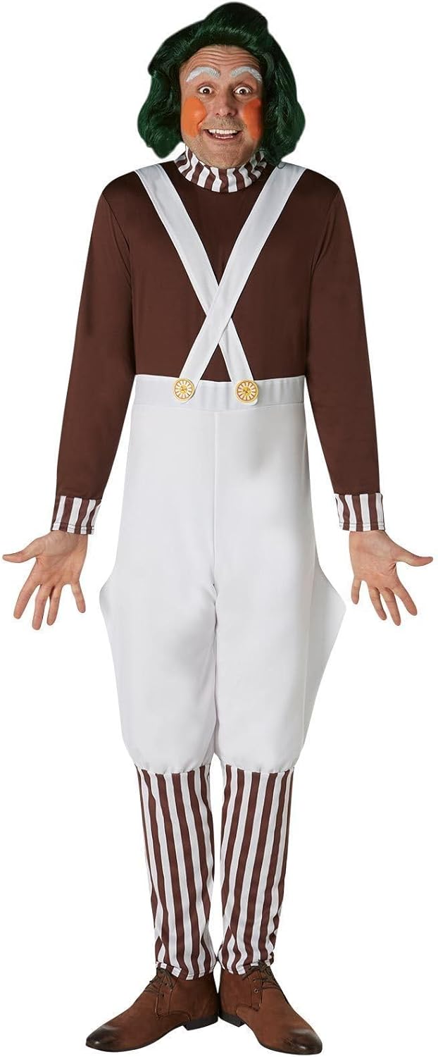 Rubie‘s Official Oompa-Loompa-Kostüm für Erwachsene aus Willy Wonka und die Schokoladenfabrik, Gröss