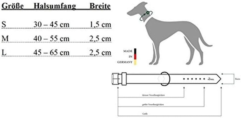 HUNTER SOFTIE ALU-STRONG Hundehalsung, Hundehalsband, Kunstleder, Aluminium Klickverschluss, L, rot