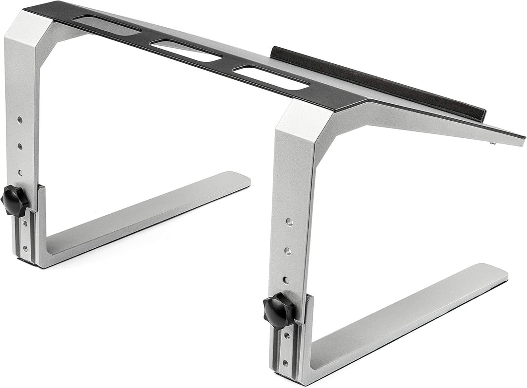 StarTech.com Laptoperhöhung (verstellbarer Laptopständer, hochbelastbarer Stahl & Aluminium, 3 Höhen