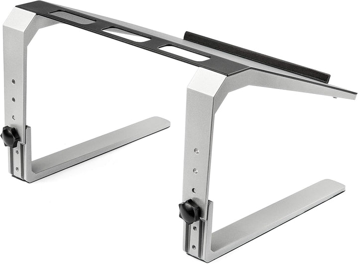 StarTech.com Laptoperhöhung (verstellbarer Laptopständer, hochbelastbarer Stahl & Aluminium, 3 Höhen