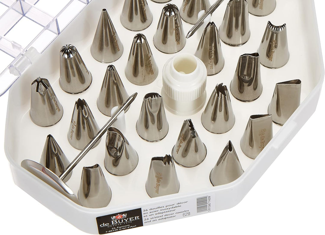 DeBuyer 2114.2 26 Tullen, Edelstahl, Silber, 20 x 17.8 x 4.8 cm, Einheiten