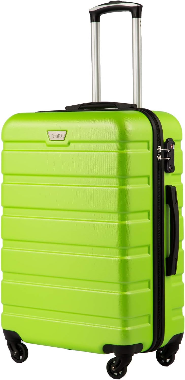 COOLIFE Hartschalen-Koffer Trolley Rollkoffer Reisekoffer ardschale Boardcase Handgepäck mit TSA-Sch