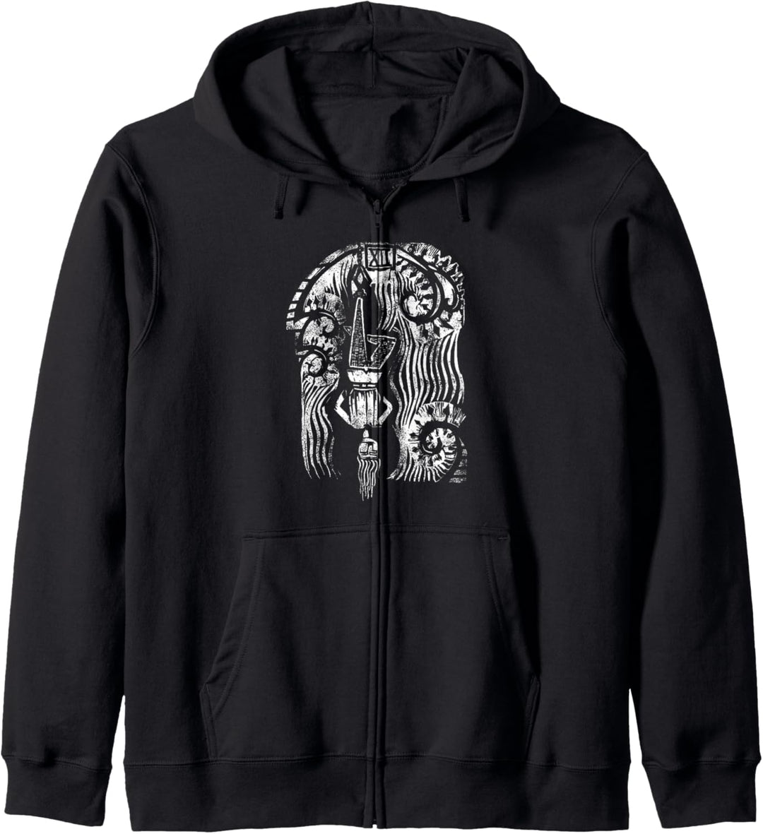 Tarot-Design, aufgehängter Mann, Blackcraft, Geschenkidee Kapuzenjacke