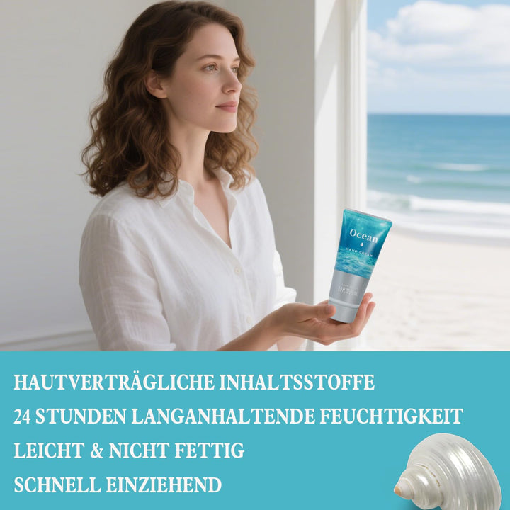 SPA LUXETIQUE Damen Bad Geschenkset -8tlg Ozeanduft Geschenkset mit Duschgel, Handcreme, Schaumbad,