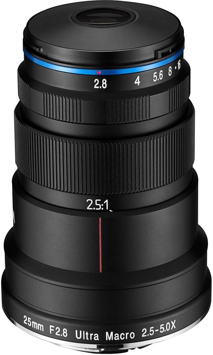LAOWA Objektiv 25 mm f/2,8 Macro für Nikon Schwarz