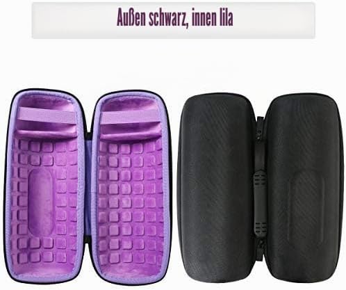 co2CREA Hart Reise Schutz Hülle Etui Tasche für JBL Charge 4 / JBL Charge 5 Tragbarer Bluetooth Laut