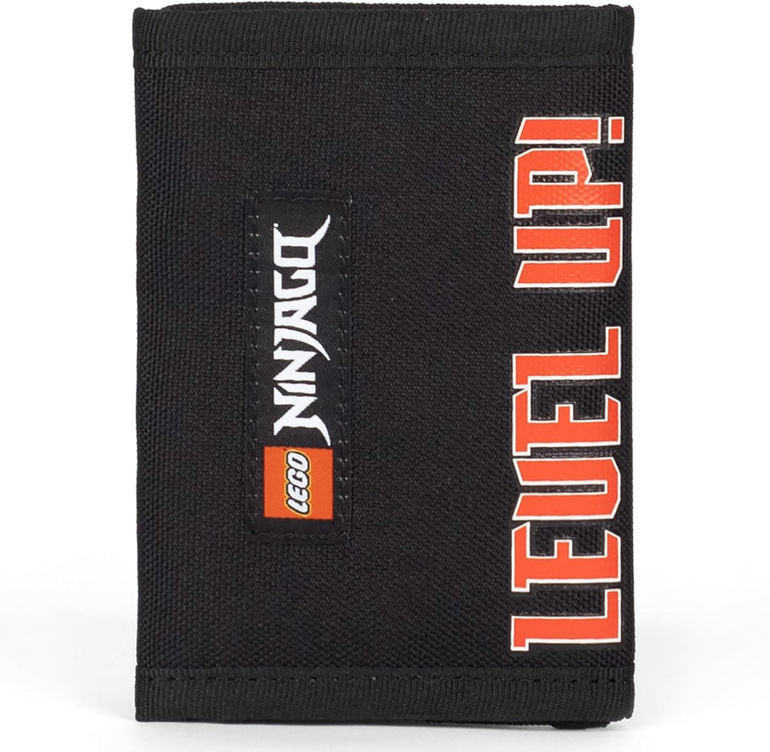LEGO Dreifach gefaltete Geldbörse, Kinder, Unisex, für Jungen und Mädchen, mit transparentem Ausweis