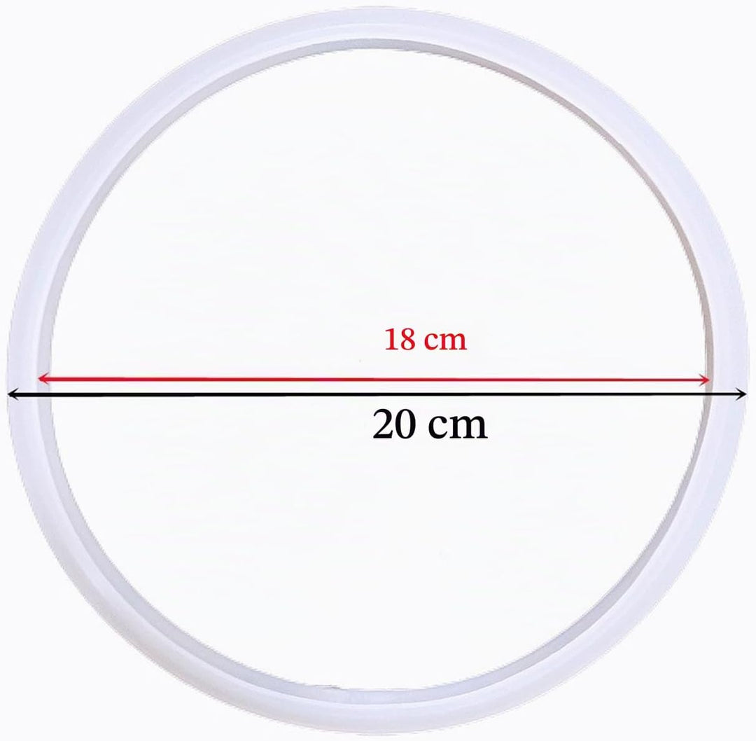 18 Cm Silikon-Dichtungsring für Schnellkochtöpfe, Universelle Passform, Hohe Haltbarkeit, Einfache I