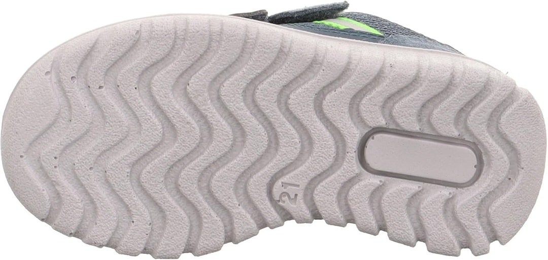 Superfit Mädchen Sport7 Mini 1-006203 Sneaker 20 EU Blau Hellgrün 8060, 20 EU Blau Hellgrün 806